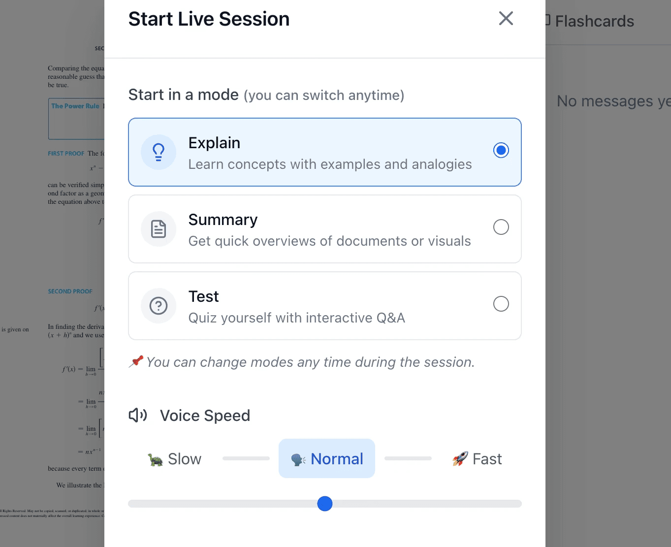 Chat or Go Live
